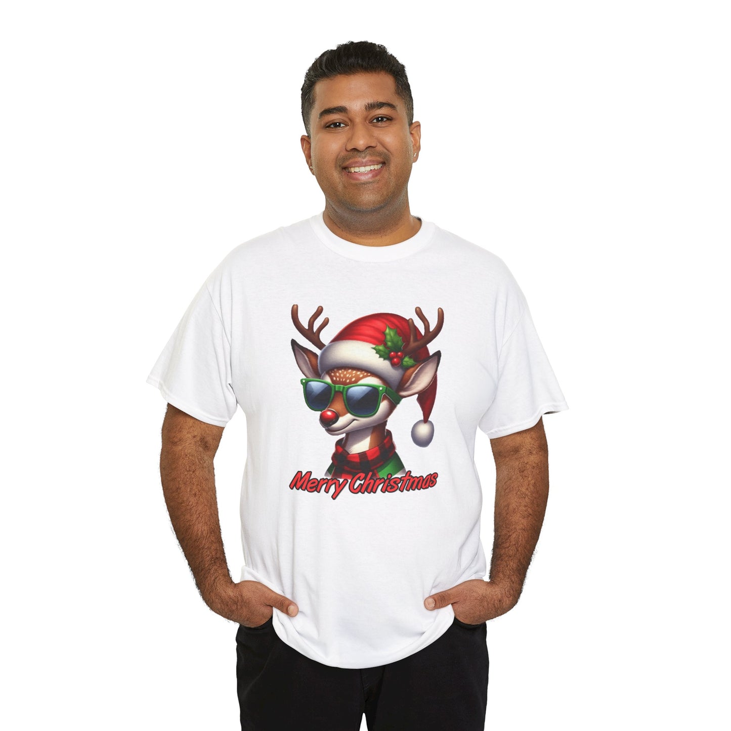 Merry Christmas, Heavy Cotton T-Shirt