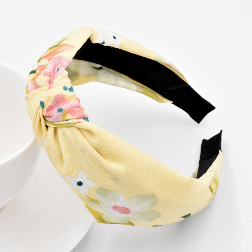 Mori Knotted Floral Hairband