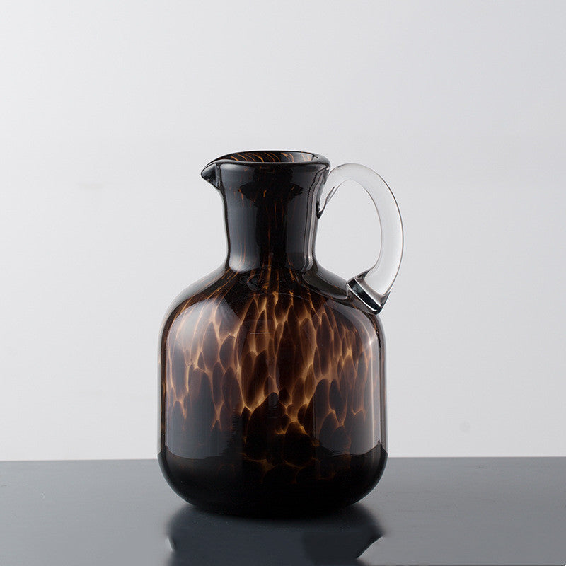 Tortoiseshell Glass Vase Decoration