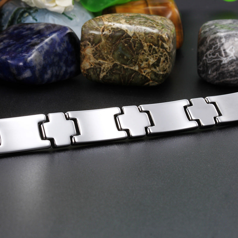 Tungsten steel bracelet