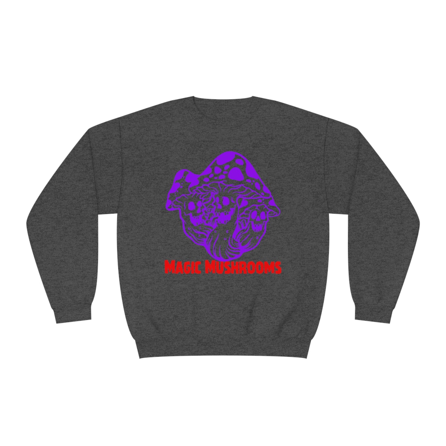 Magic Mushrooms, Unisex NuBlend® Crewneck Sweatshirt