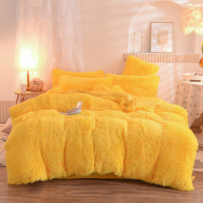 Luxury Thick Fleece Bed Set