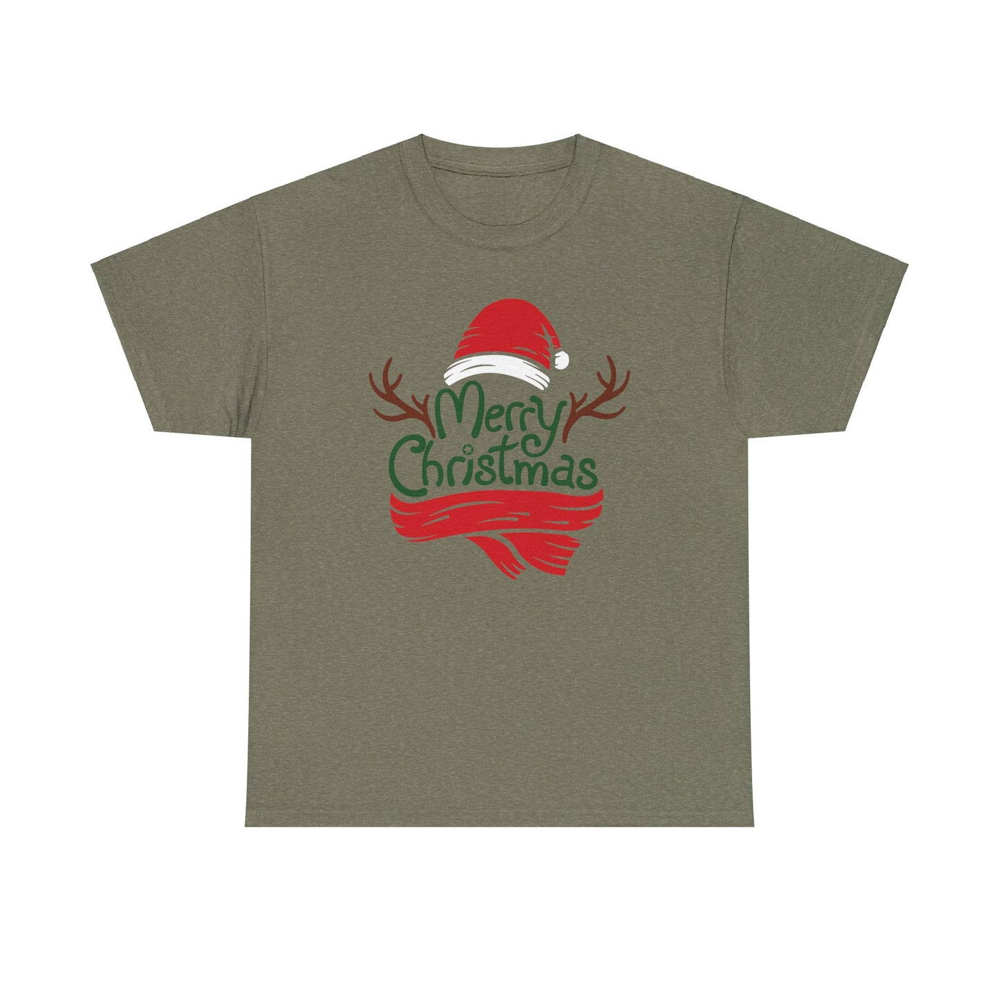 Merry Christmas, Heavy Cotton T-Shirt