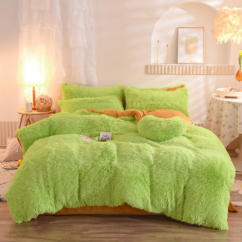 Luxury Thick Fleece Bed Set