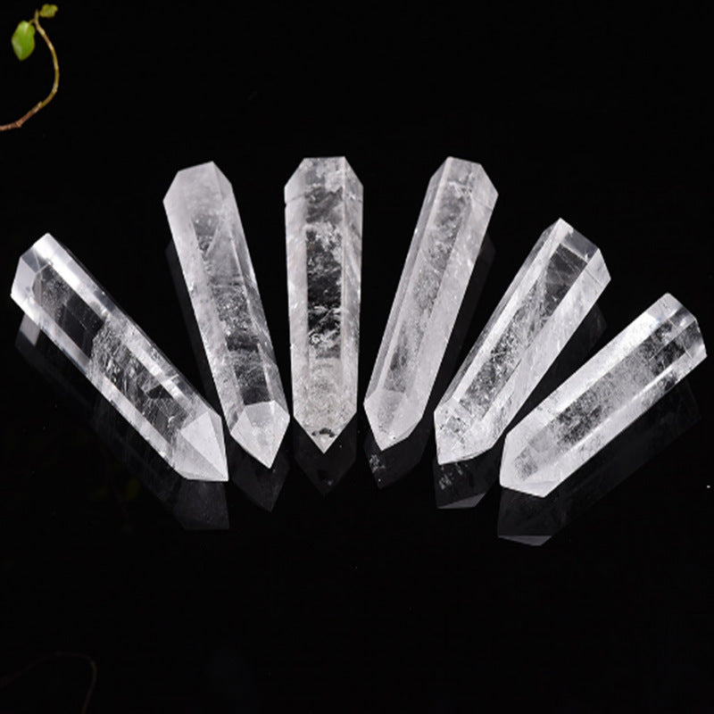 Single-pointed Column Hexagonal Prism Crystal