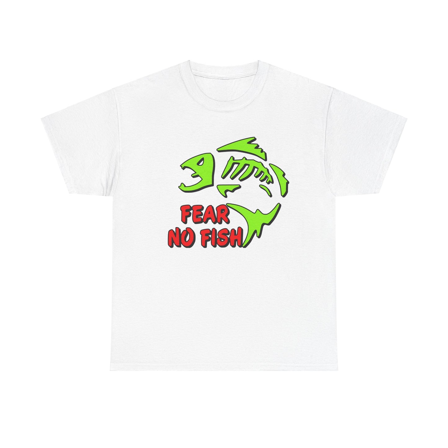 Fear no Fish, Heavy Cotton T-Shirt