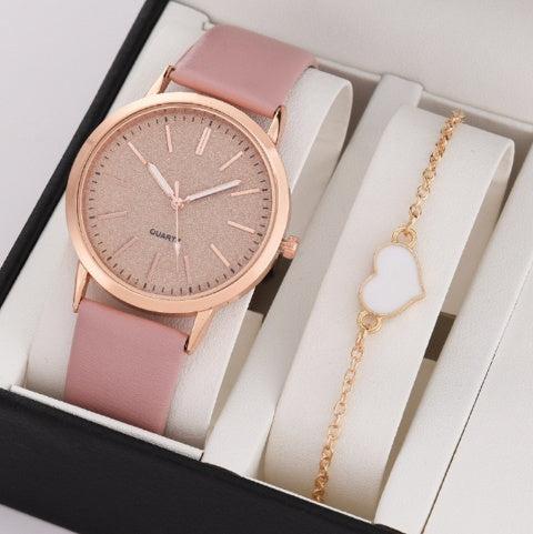 Pretty in Pink Quartz Watch Set