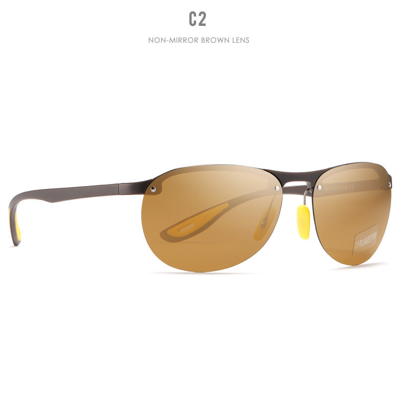 Polarized Frameless Sunglasses