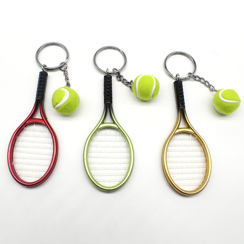 Tennis Racket Keychain