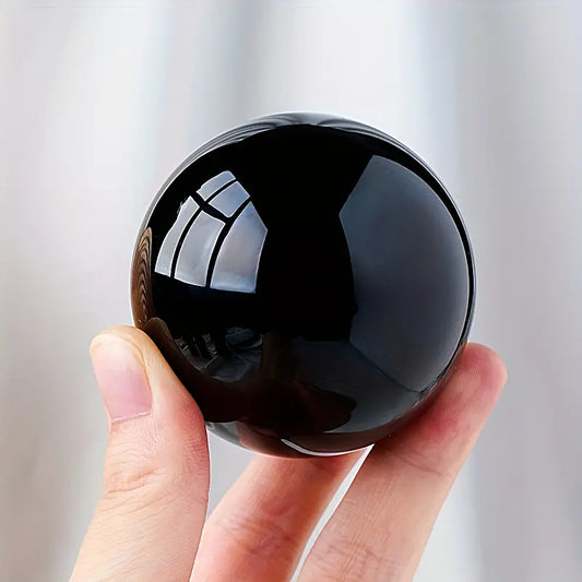 Natural Obsidian Crystal Ball