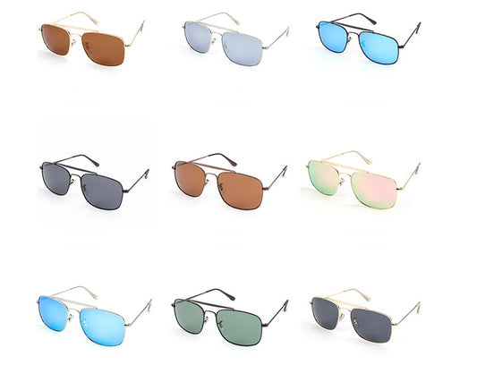 Metal Frame Polarized Sunglasses