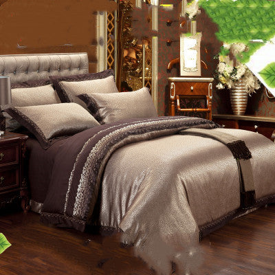 European Luxury High-end Linen And Cotton Bedding Set