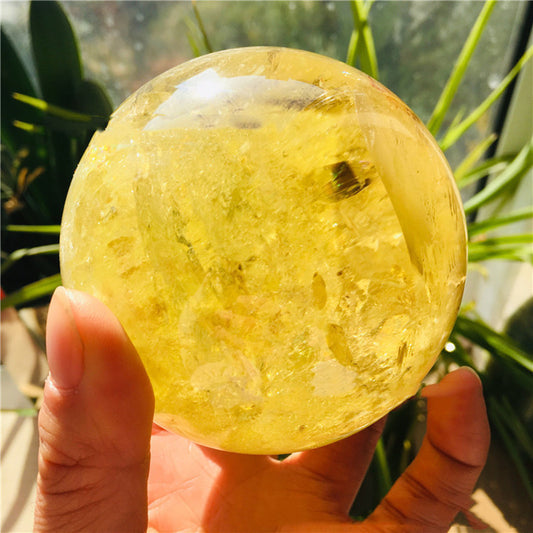 Citrine Ball Decoration