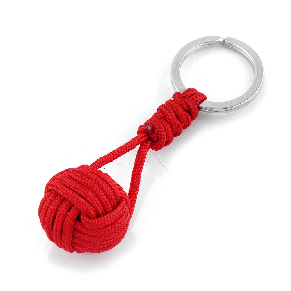 Monkeys Fist Ball Rope Keychain