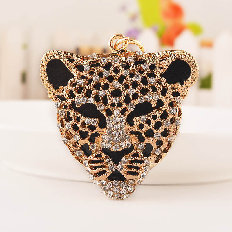 Leopard Head Keychain