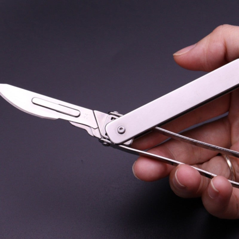 Stainless Steel Creative Folding Knife