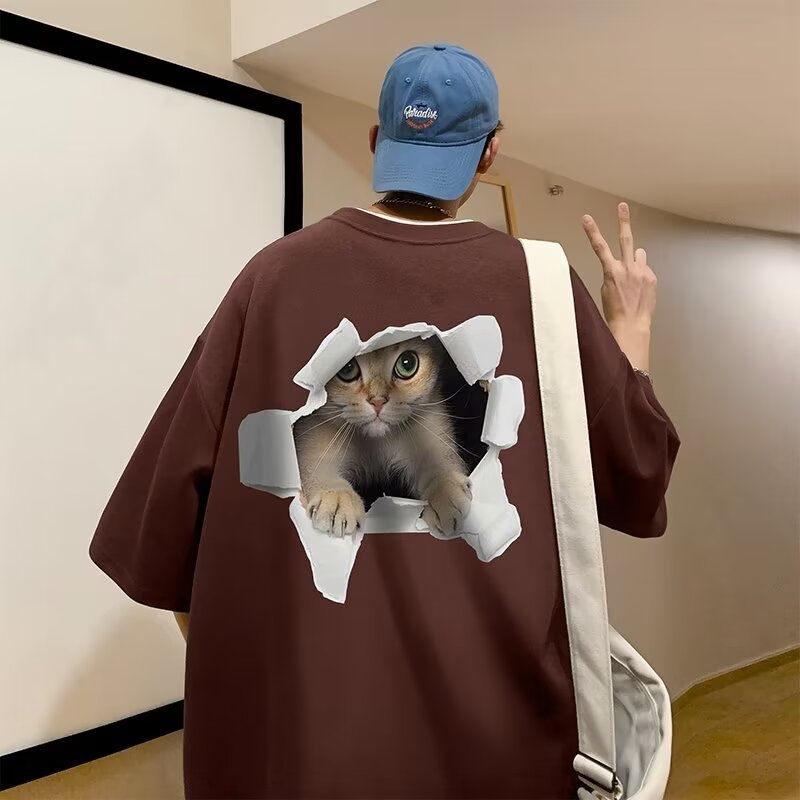 Cat Short-sleeved T-shirt