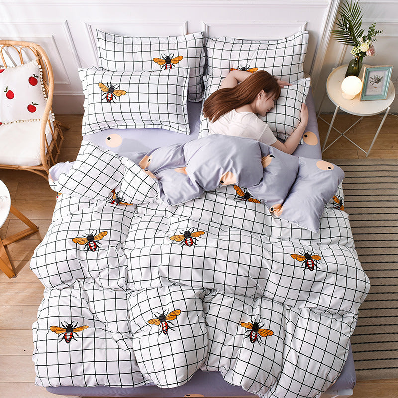 Four-piece Aloe Cotton Bed Set