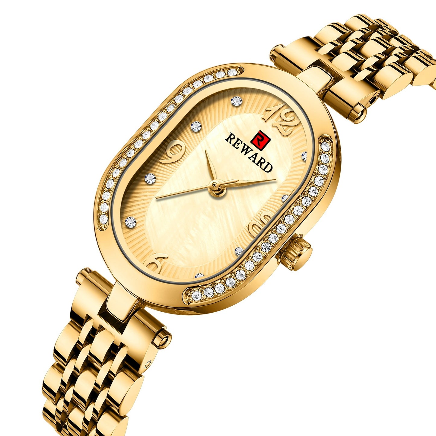 Elegant Lady Jeweled Watch