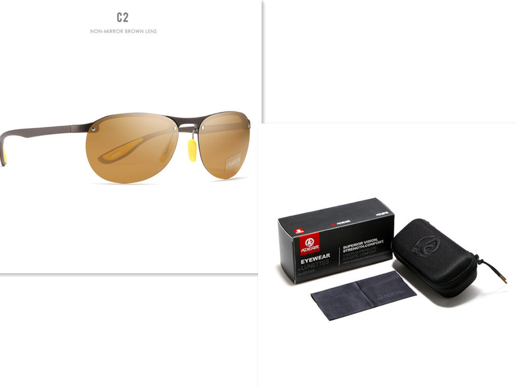 Polarized Frameless Sunglasses