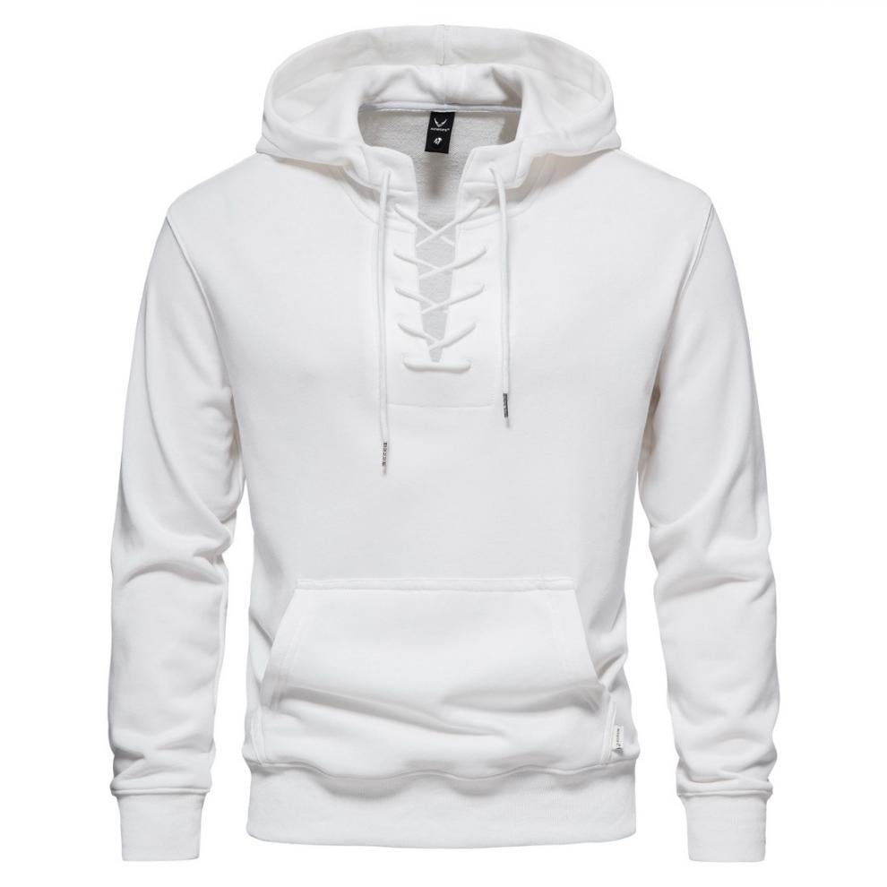 Men's Loose Fashion Lace Hoodie