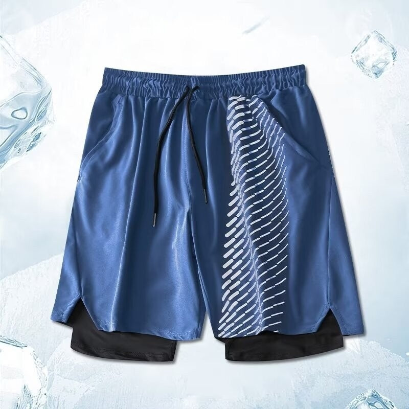 Lightweight Silk Quick-drying Sports Shorts