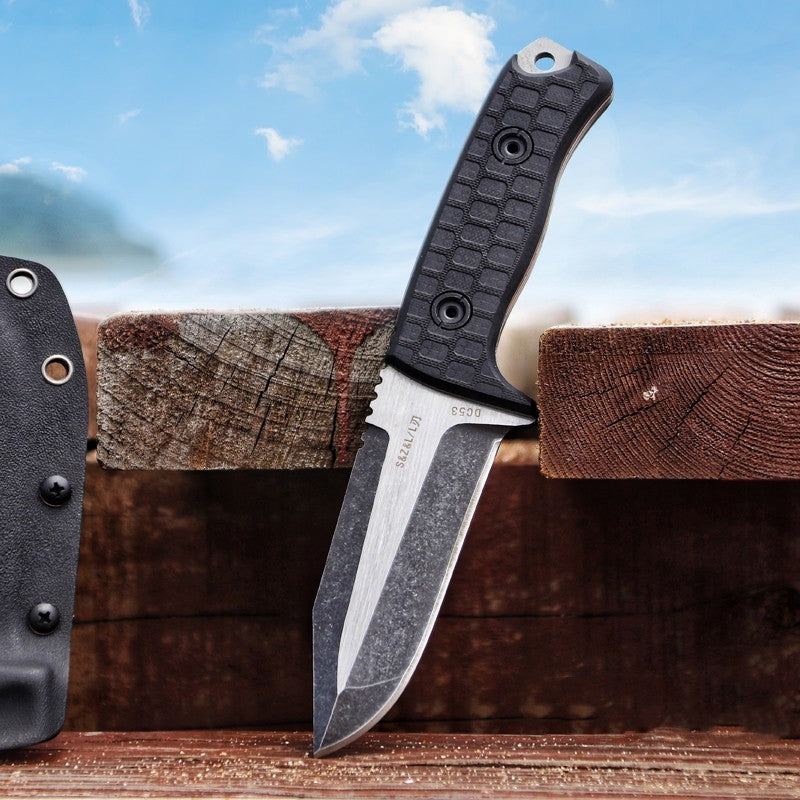 High Hardness DC53 Steel Tactics Knife