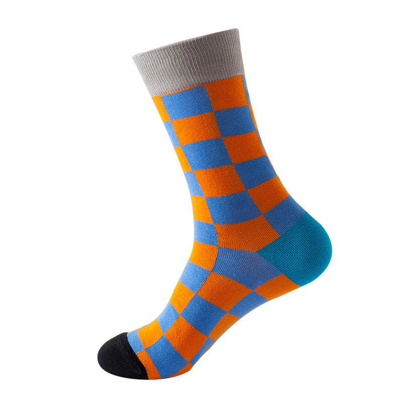 Mid Calf Fashion Trendy Socks