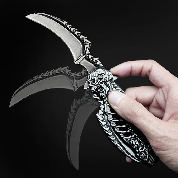 Skeleton Pocket Knife