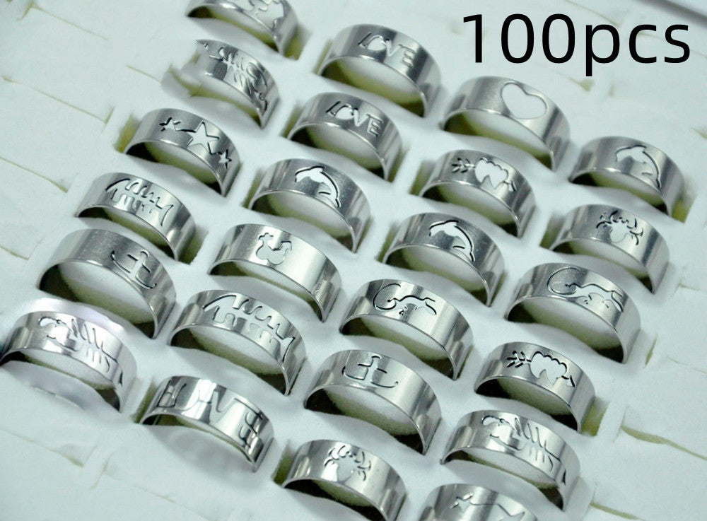 Hollow Stainless-Steel Rings