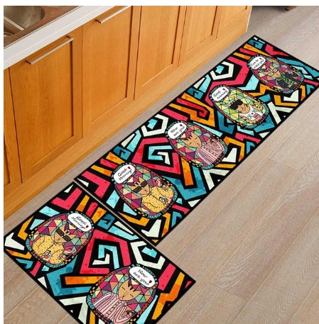 Floor mats, non-slip, oil-proof, household machine washable