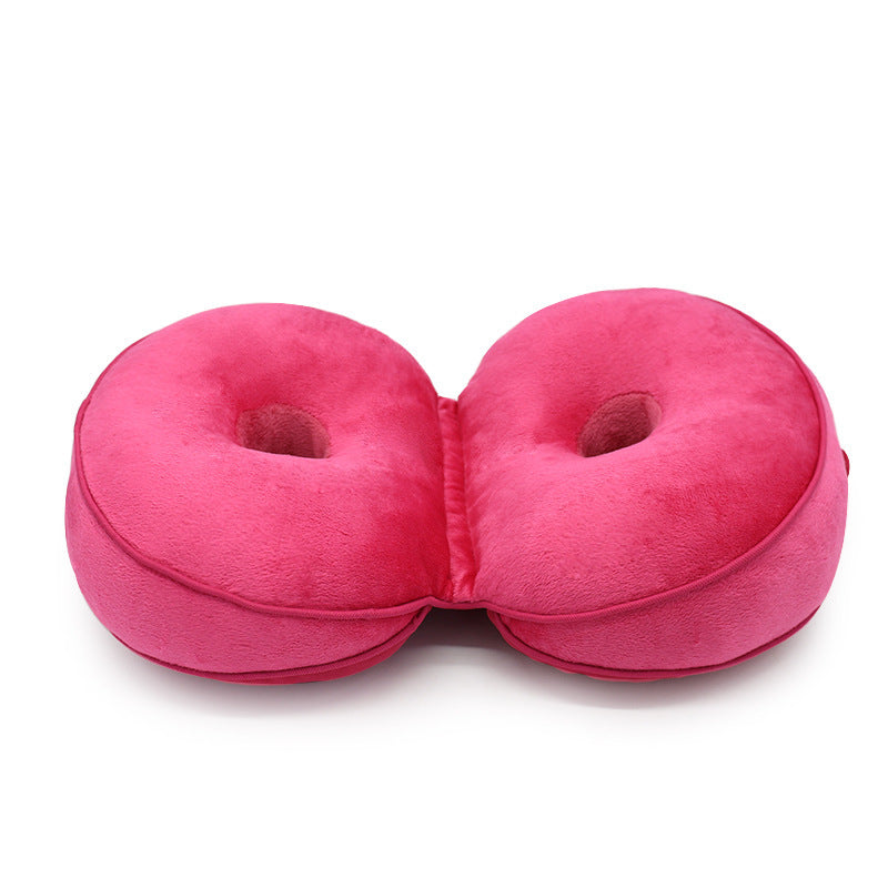 Multifunctional plush hip cushion