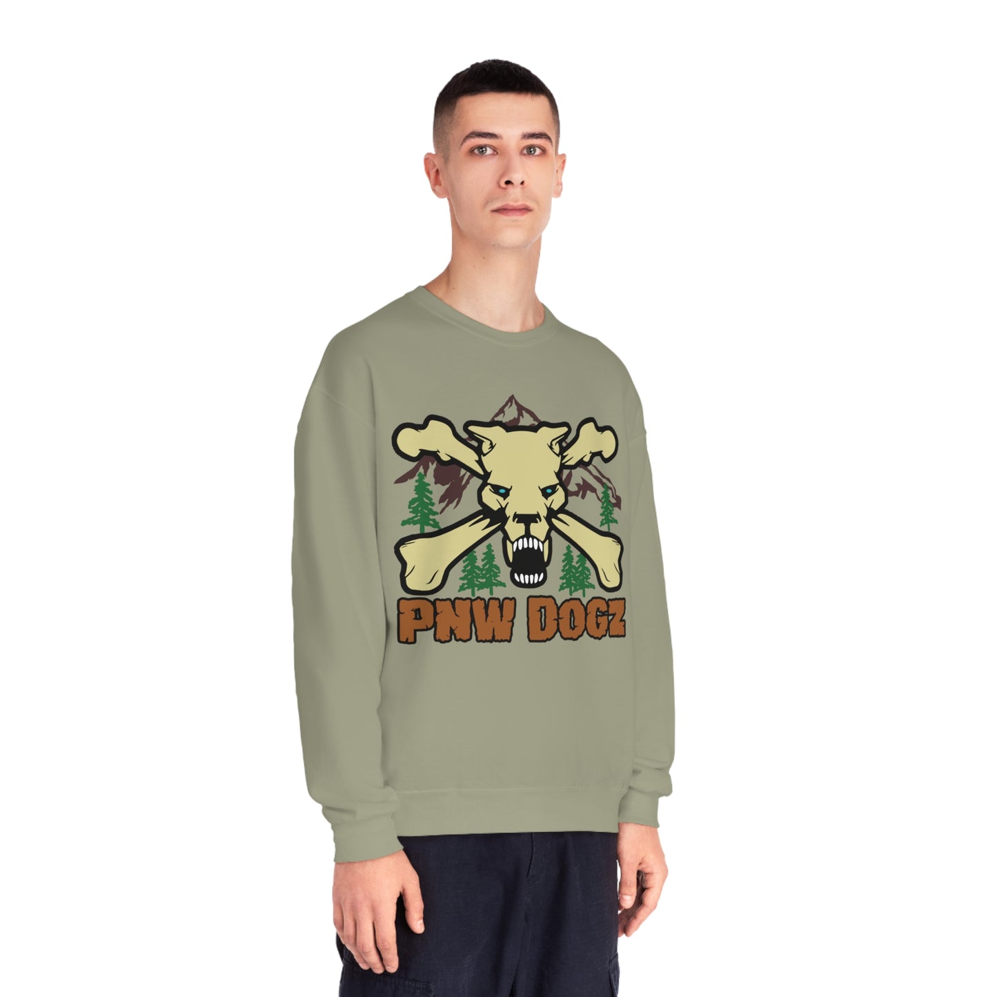 PNW Dogz, Unisex NuBlend® Crewneck Sweatshirt