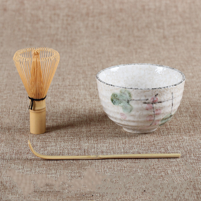 Japanese bamboo tea set