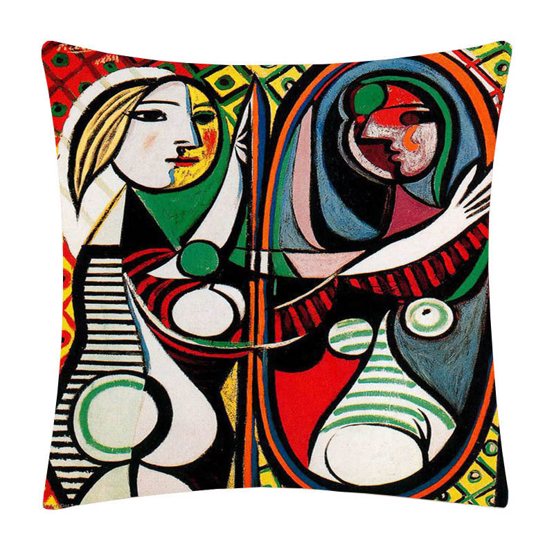 Artistic pillowcase