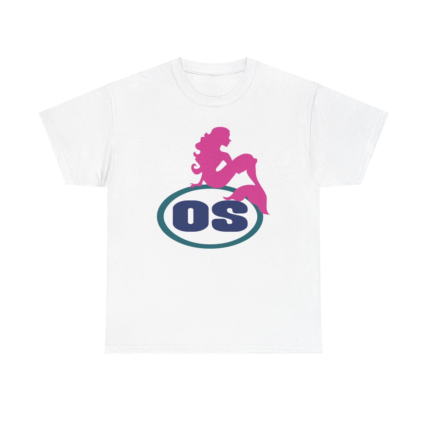 OS, Ocean Shores Mermaid, Heavy Cotton T-Shirt