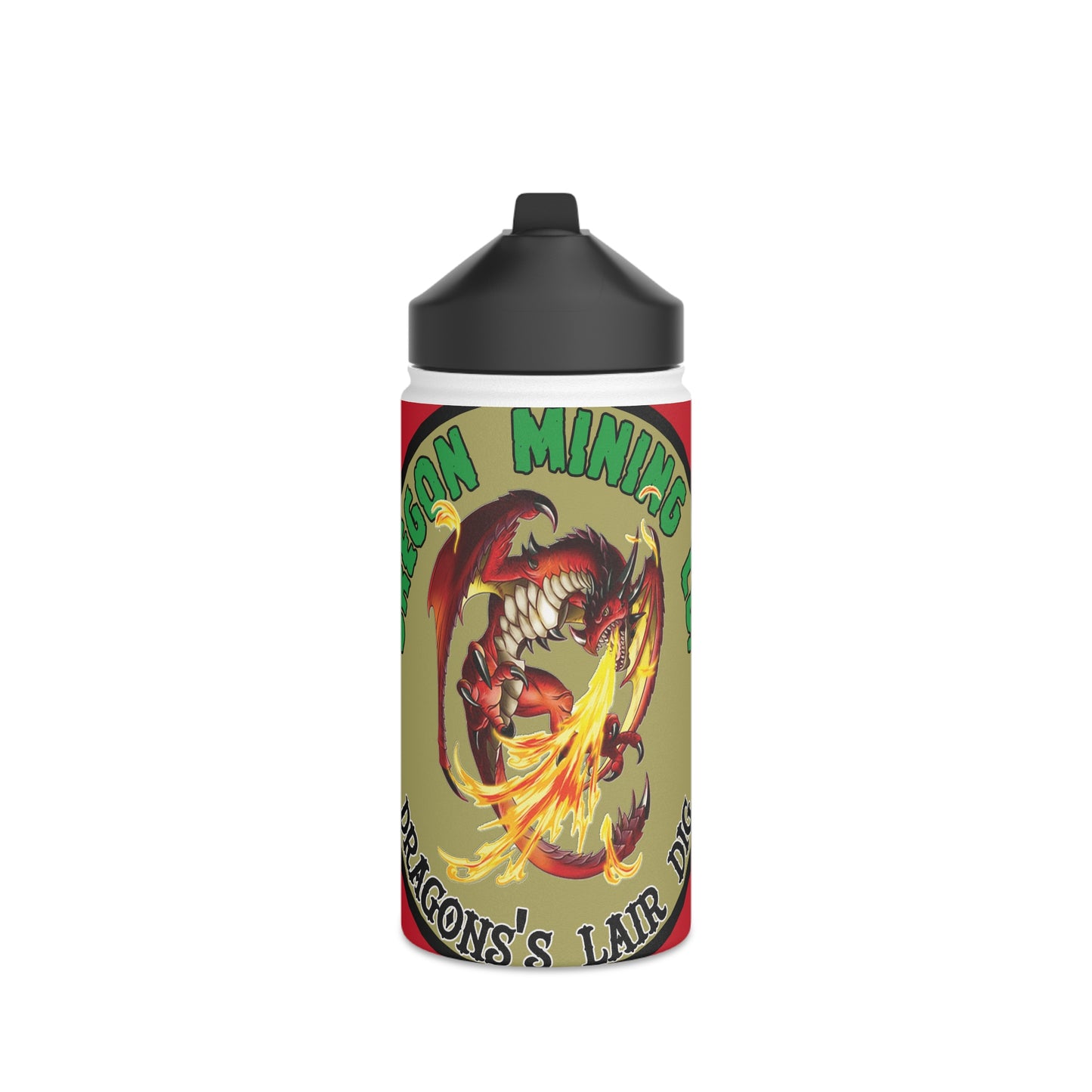 Oregon Mining Co. Dragons Lair Dig. Stainless Steel Water Bottle