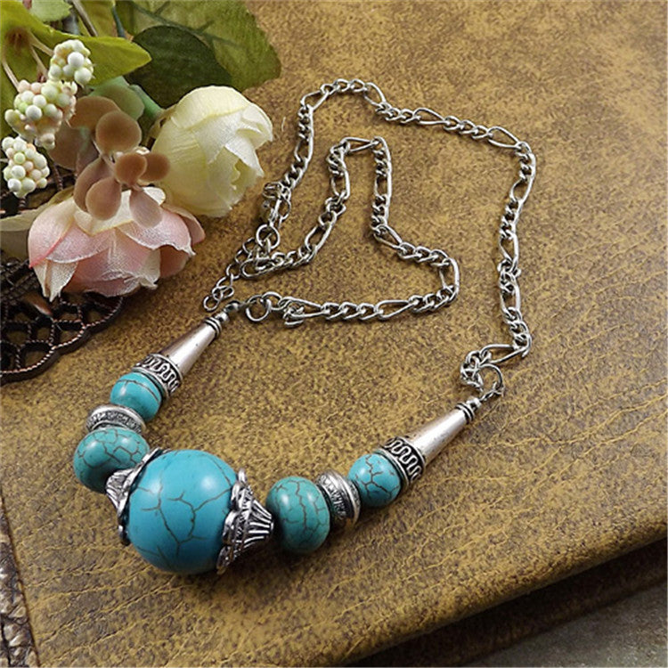 Bohemian Turquoise Necklace