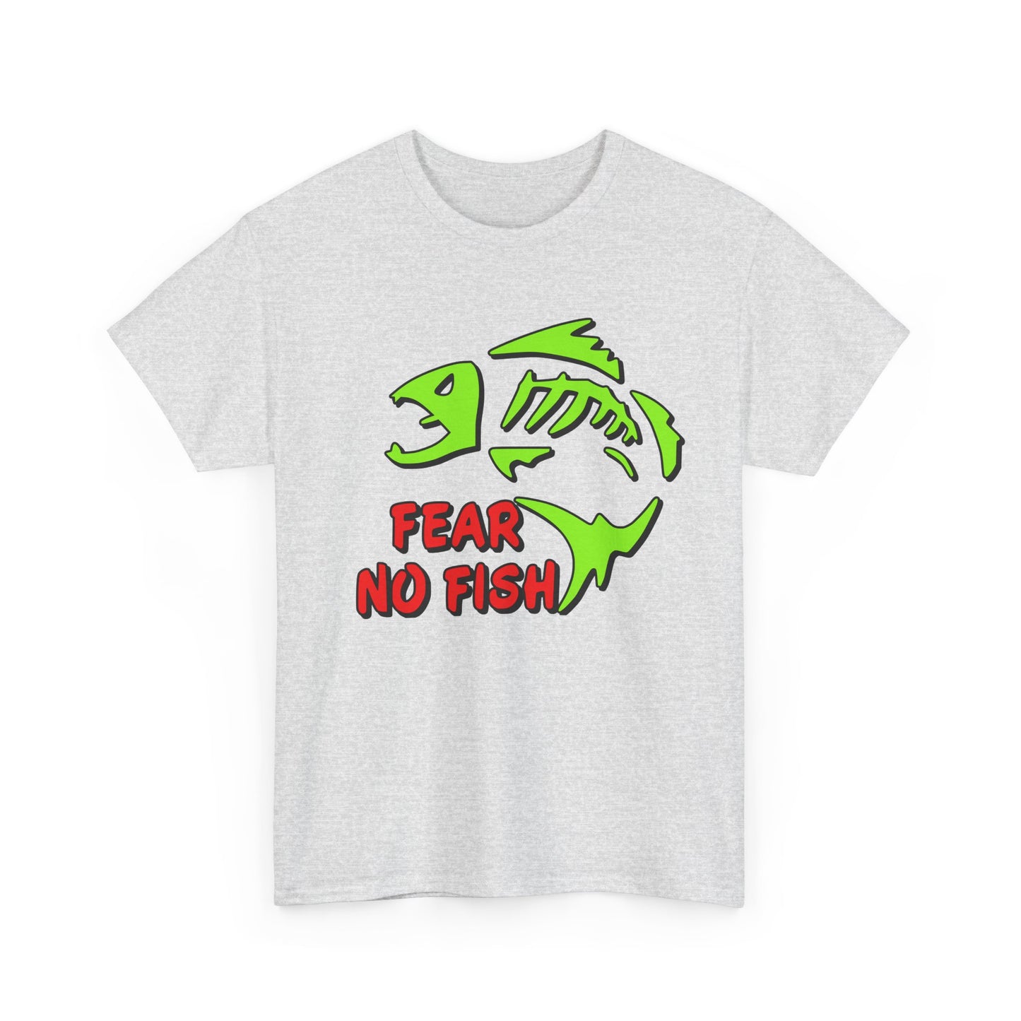 Fear no Fish, Heavy Cotton T-Shirt