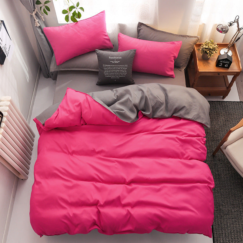 Simple three-piece bedding