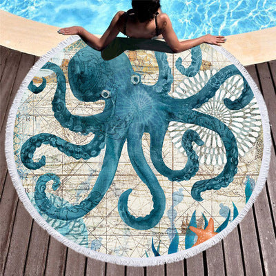 Round Beach Towel