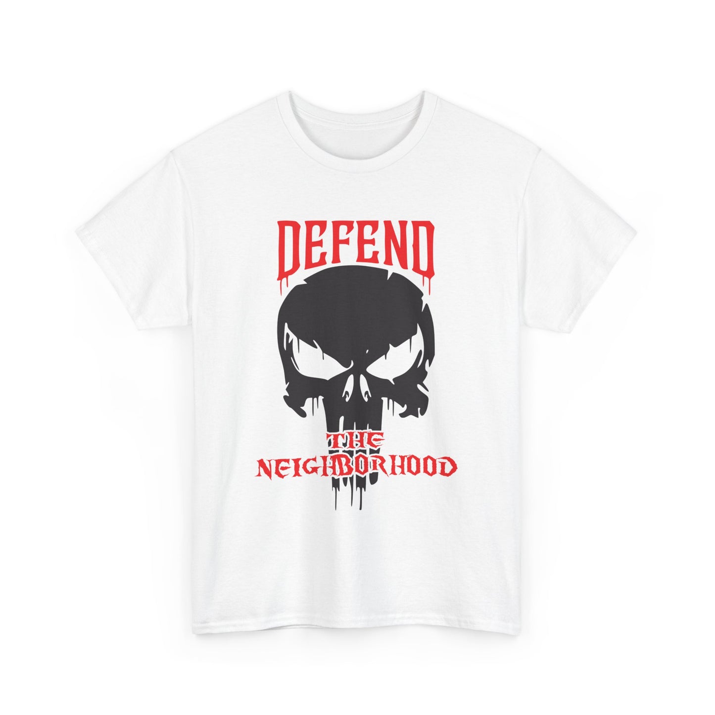 Defend the Neighborhood. Heavy Cotton T-Shirt