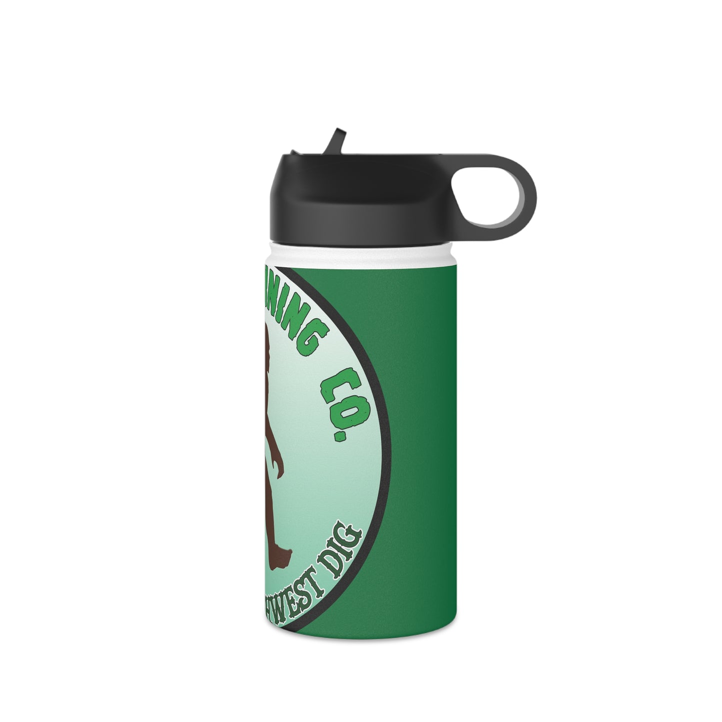 Oregon Mining Co. Pacific Northwest Dig. Stainless Steel Water Bottle