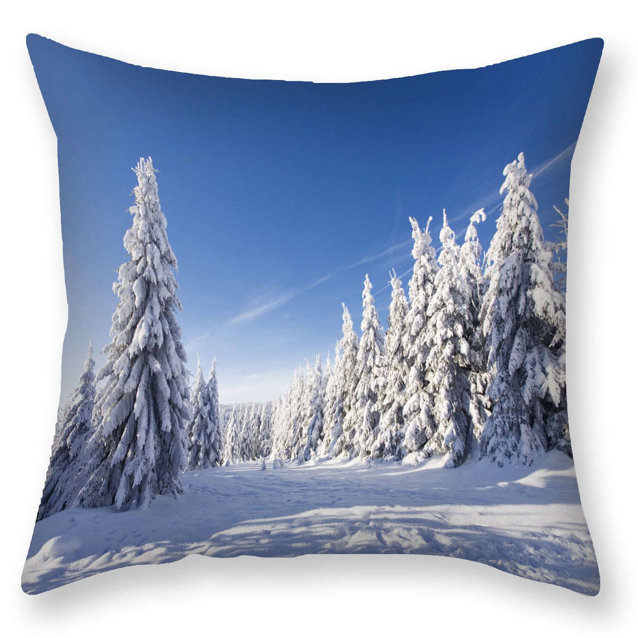 Scandinavian Landscape Printed Pillowcase