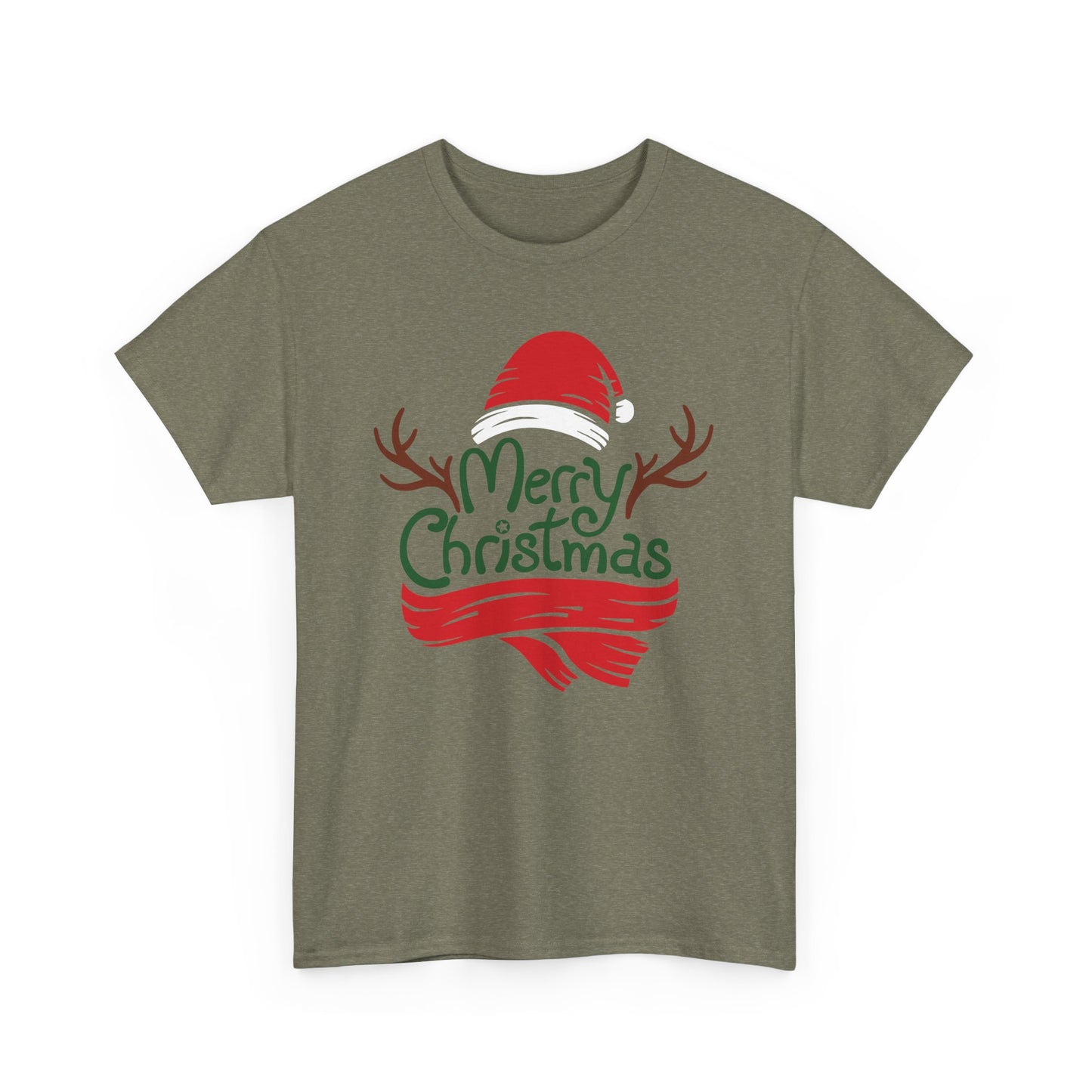 Merry Christmas, Heavy Cotton T-Shirt