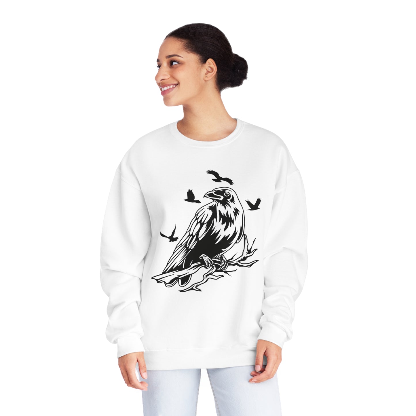 Raven, Unisex NuBlend® Crewneck Sweatshirt