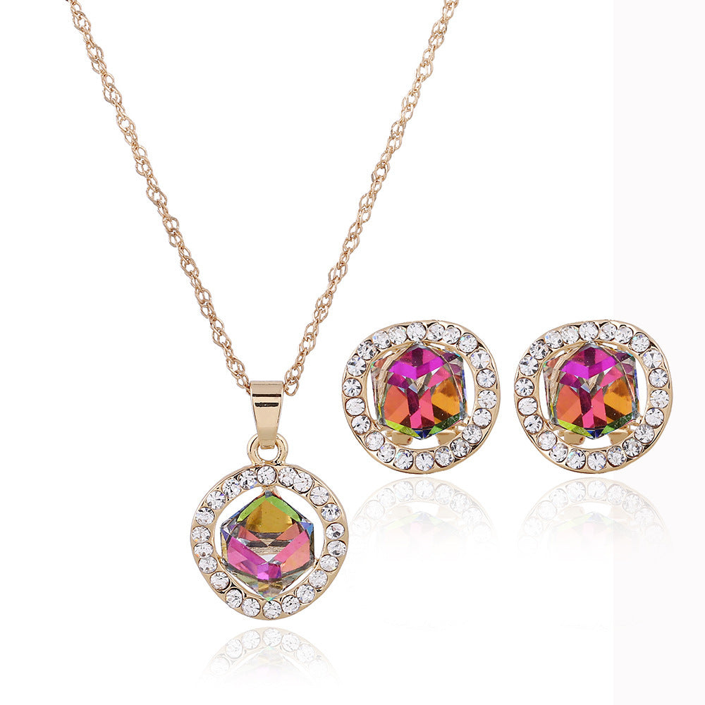 Bridal Necklace & Earrings Set.