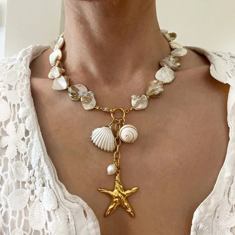 Irregular Shell Necklace