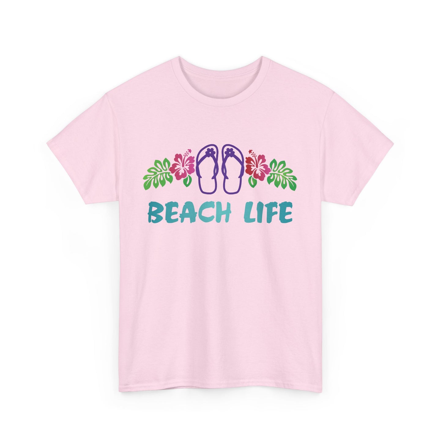 Beach Life, Heavy Cotton T-Shirt