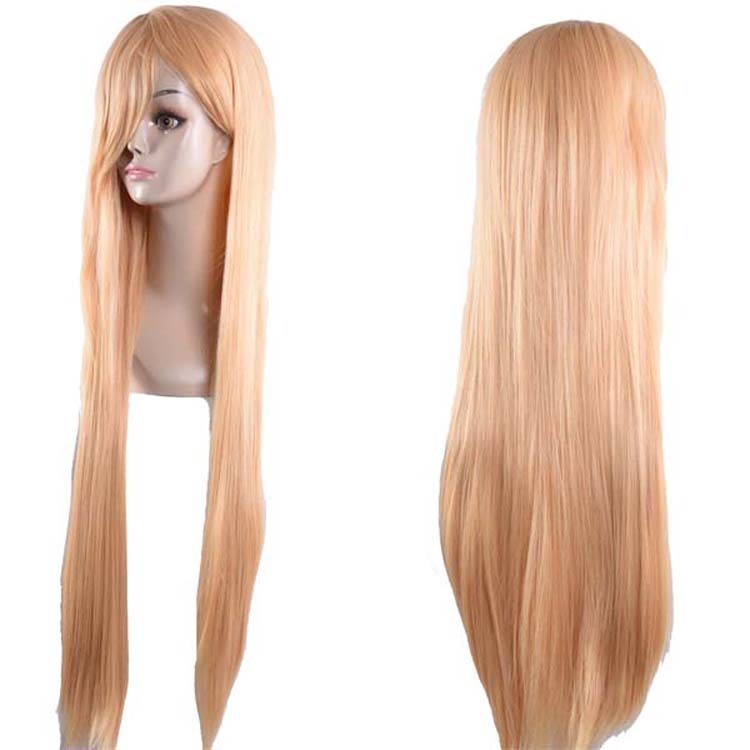 Anime wig, long straight hair